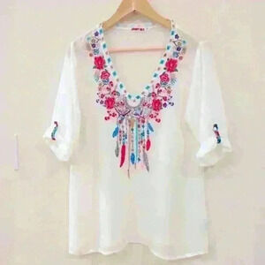 Johnny Was Butterfly Dreams Size S